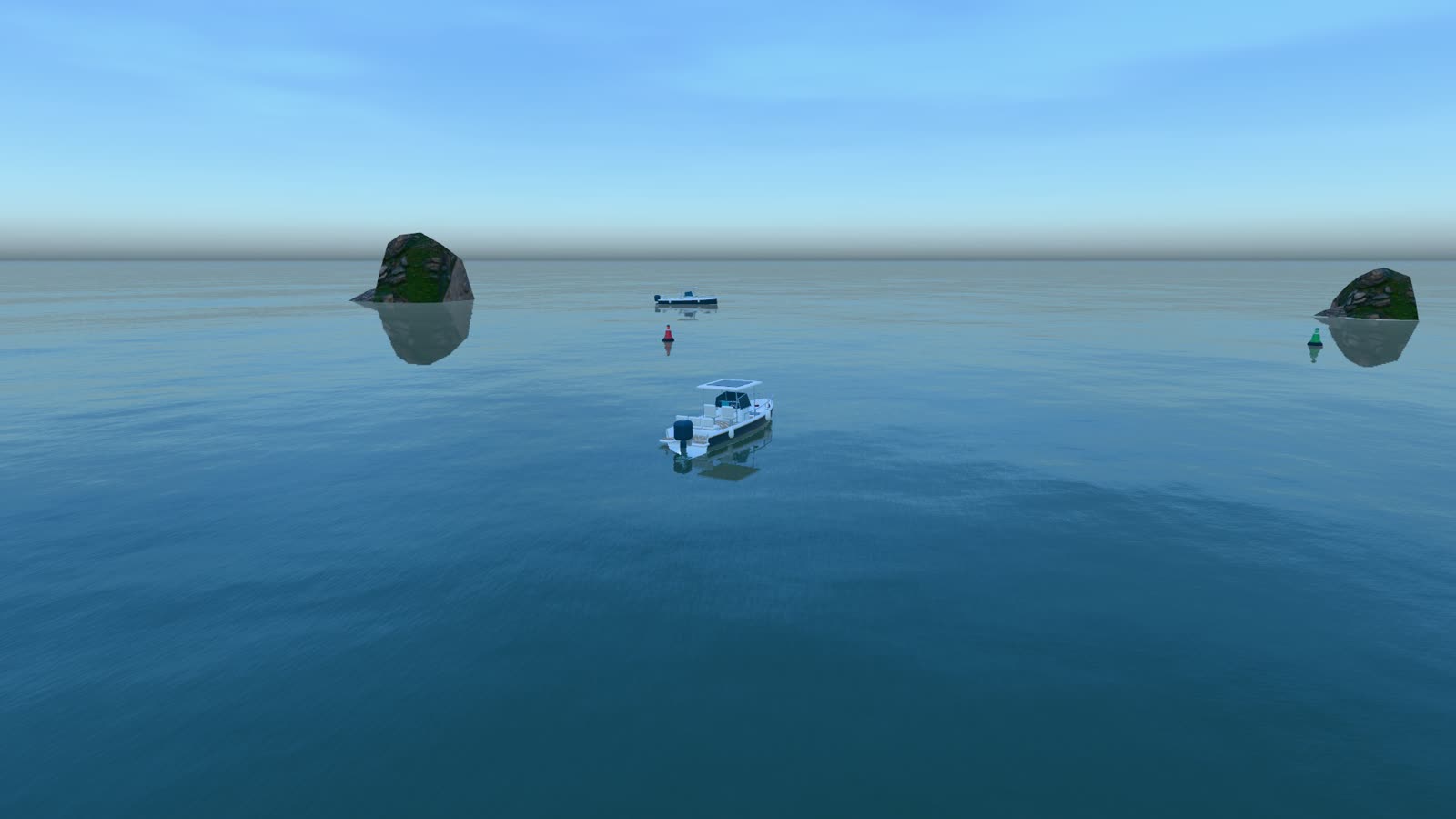 Reef preset, a teal calm bay